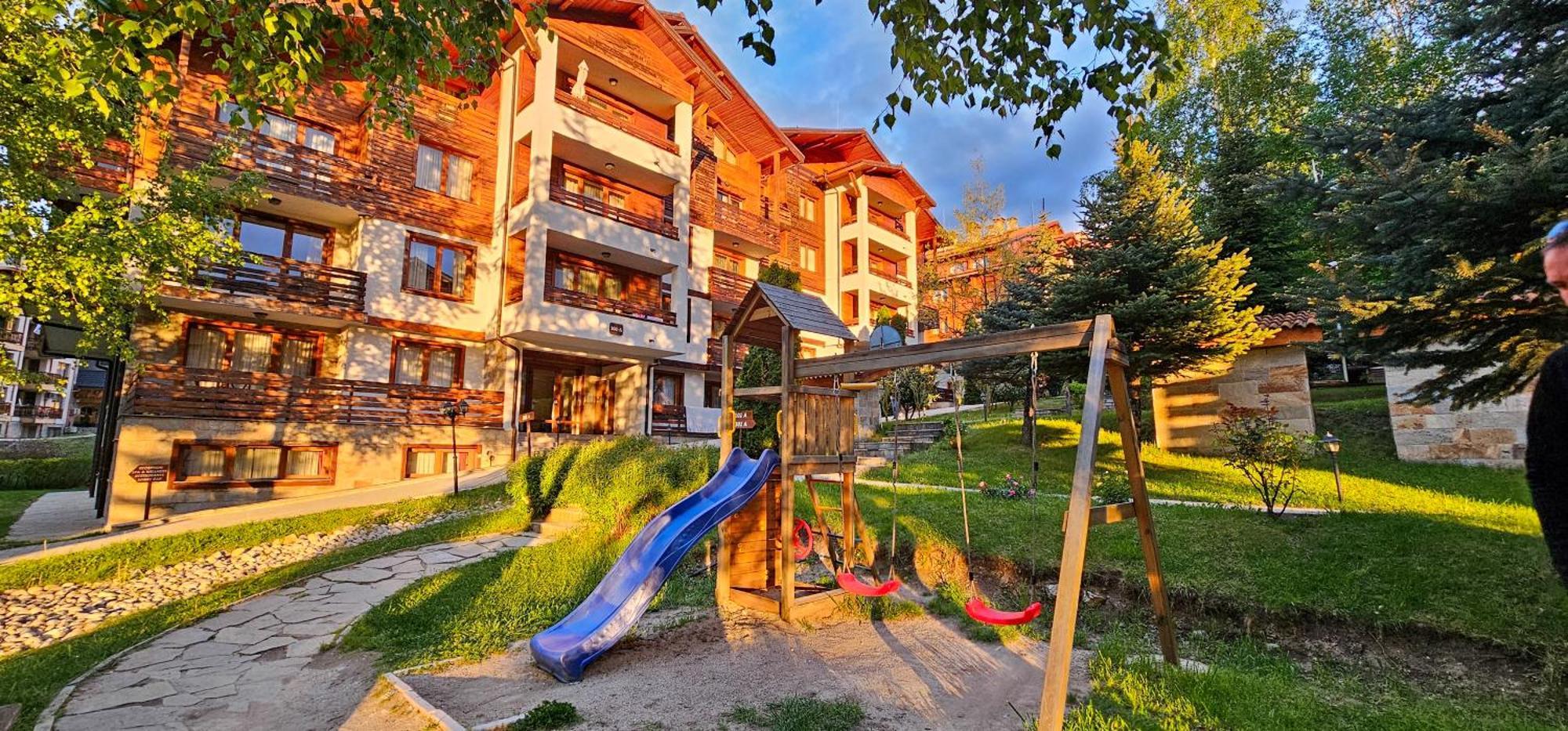 Apartmanica Double Room Apartment 101-12, Big Terrace, St Ivan Rilski 4 Star Spa Resort, Банско Экстерьер фото