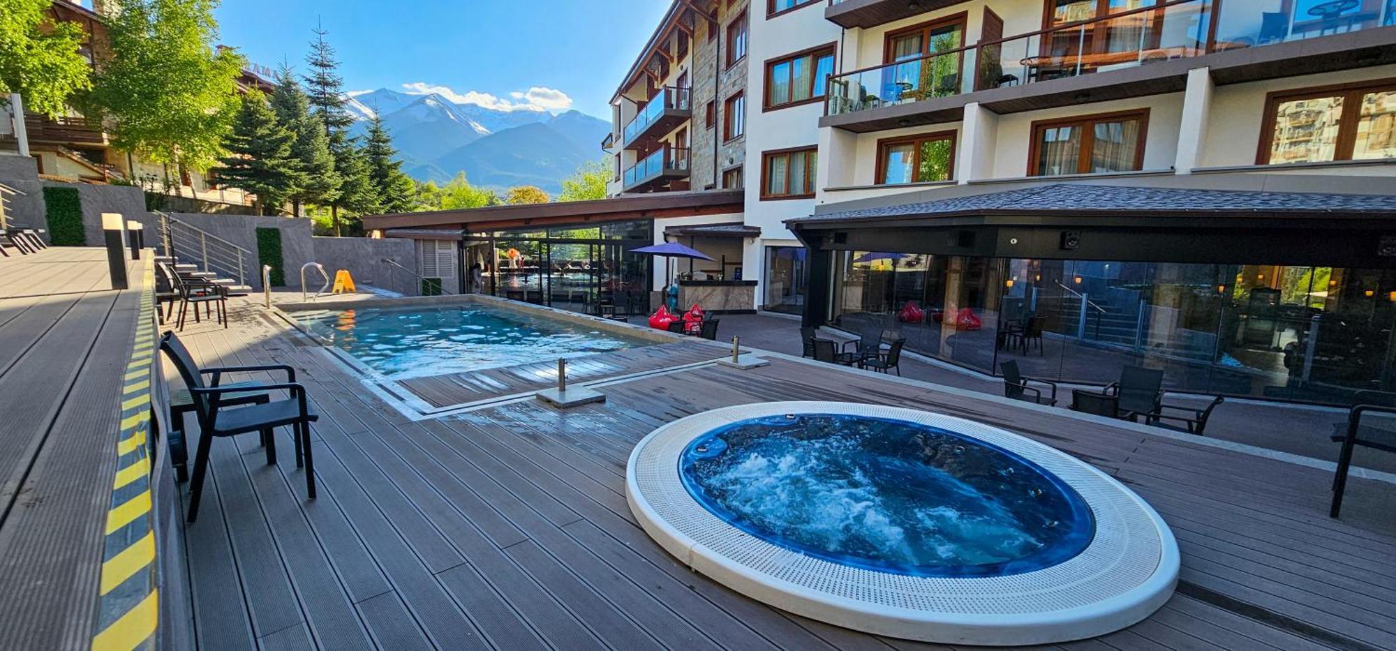 Apartmanica Double Room Apartment 101-12, Big Terrace, St Ivan Rilski 4 Star Spa Resort, Банско Экстерьер фото